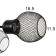 Chandelier 2718/5 E27 40W Black 58x58x28 cm Bayerlux