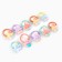 Baby hair gum with decoration "Pies", color mix