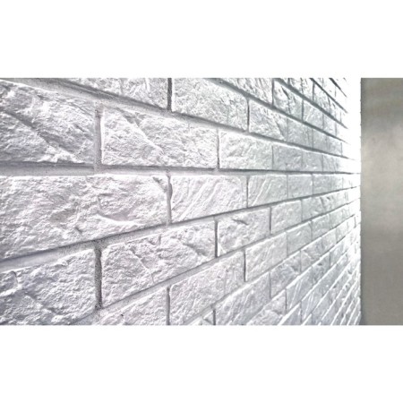 Gypsum tile "Stuttgart", white, 1 sq m m-2