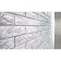 Gypsum tile "Stuttgart", white, 1 sq m m