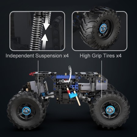 Designer Radio -controlled "Monster", 699 parts-9