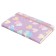 Notepad 80 sheets in a cage (8.8 x 14 cm) Mazari "Pastel Heart", on an elastic band, 70g/m2, 4 Mix colors