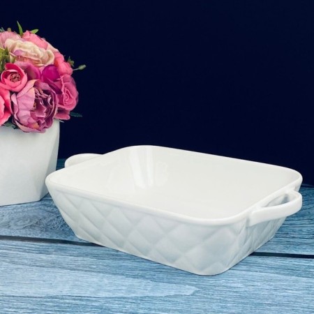 Lenardi baking dish, rectangular, porcelain, length 24 cm