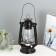 Kerosene lamp decorative black 14x18x30 cm risalux