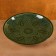 Largan Rishtan ceramics "Patterns", 27 cm, green