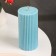 Candle-cylinder with faces, 5x10 cm, Niva, 6 hours