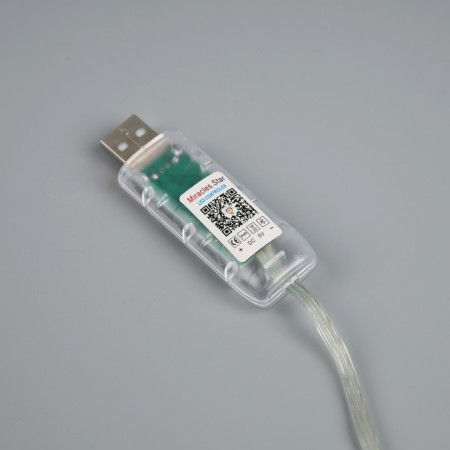 Smart garland “thread” 10 m with nozzles “sweets”, IP20, transparent thread, 66 LED, glow RGB, USB-11
