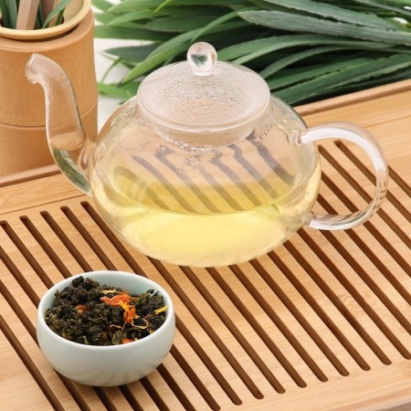 Green tea Chinese leaf oolun mango, 500 g-2