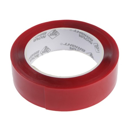 Adhesive tape Nova Bright, transparent, bilateral, acrylic, 30 mm x 5 m-1