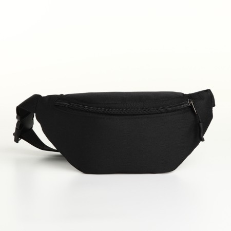Waist bag, 23*8*11 cm, lightning department, 2 n/pocket, black-2