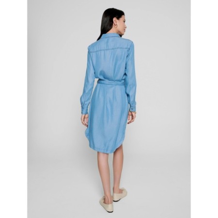 Female dress, size s, color Bleach Blue-2