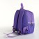 Baby backpack on lightning, lilac color