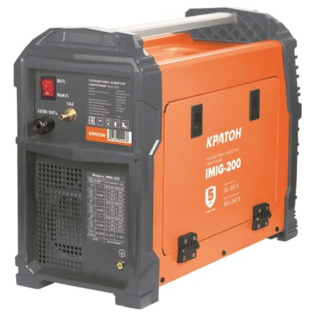 Semi-automatic welding Cratin IMIG-200, 6.3 kW, 20-180 A, D = 1.6-4/0.6-1 mm, PV 70 %-1