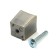 Furniture handle CAPPIO RT203, satin bronze color, 8 pcs.