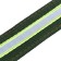 Four-layer reflective collar with a swivel 71 x 5 cm, Osh 55-65 cm, green