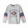 Sweatshirt for girls, gray color, height 152-158cm