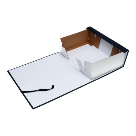 Archive A4 Calligrata, Koreshok 120 mm, folding, boumvinyl, blue, up to 1000 sheets-2