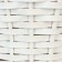 Wicker basket, 30 x 23/67 cm, white, willow