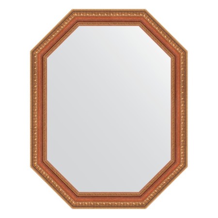 Mirror in the baguette frame, bronze beads on a tree 60 mm, 56x71 cm
