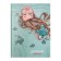 Universal diary for grades 1-11 Underwater World, hard cover, glossy lamination, cheat sheet, 48 sheets
