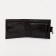 Men's purse on a button, for bills, for cards, for coins, brown color