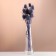 Set of dried flowers "Brush", banch 7-8 pcs, length 50 (+/- 6 cm), purple