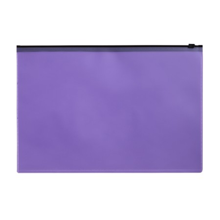 The convert folder on the A4 ZIP-Molniya, 180 μm, Calligrata Pastel, translucent, black lightning, purple-1