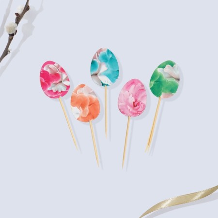Easter set for decorating the cake "Tenderness", 18.5 x 16 x 1 cm-2