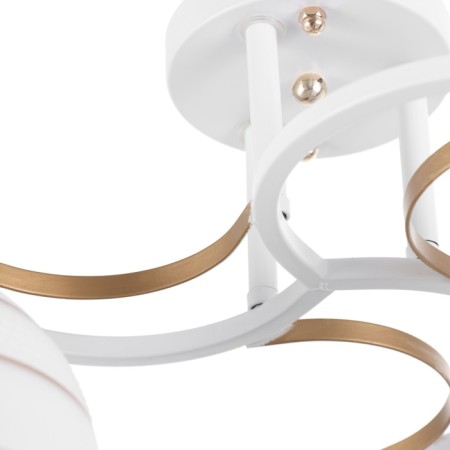 Rina chandelier 3he27 40W white-gold 44x44x17.5 cm-6