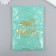 Glass beads 12/0 "turquoise" marshmallow 450 g