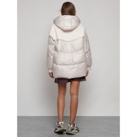 Winter jacket, size 44, beige color-28