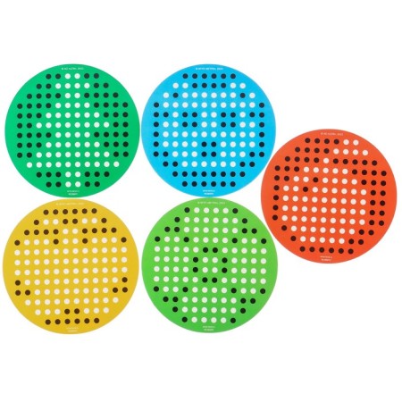 Tablet training “Magnetic Drawing: Mi-Mi-Mim,”, 120 holes, green color-8