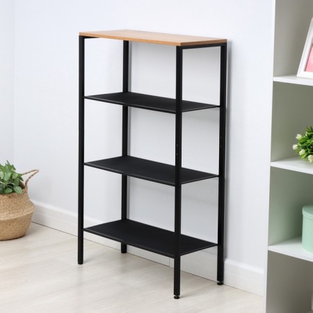 Toronto 24 rack, 67 × 30 × 114 cm, black color-6