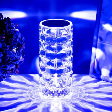 Board lamp with DM "Prism" LED RGB Touch AKB 8x8x18 cm Risalux-13