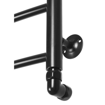 Water towel Domoterm "Calipso" P10, 500x800 mm, black matte-2