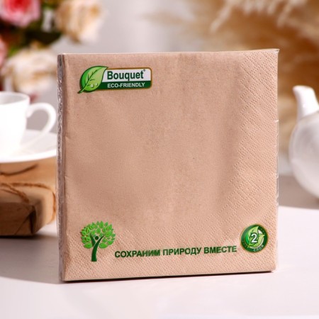 Paper Napkins Bouquet Eco-Friedly craft, 2 layers, 25 sheets