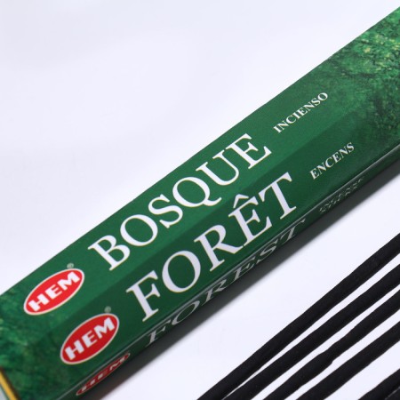 Incense hem "Forest. Forest", 20 wands in packaging, hexagon-1