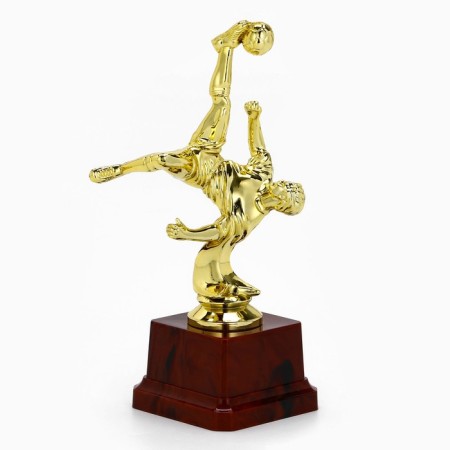 Award figure Cup "Football", C, gold, plastic stand, 18 x 9.5 x 6.5 cm-1