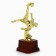 Award figure Cup "Football", C, gold, plastic stand, 18 x 9.5 x 6.5 cm