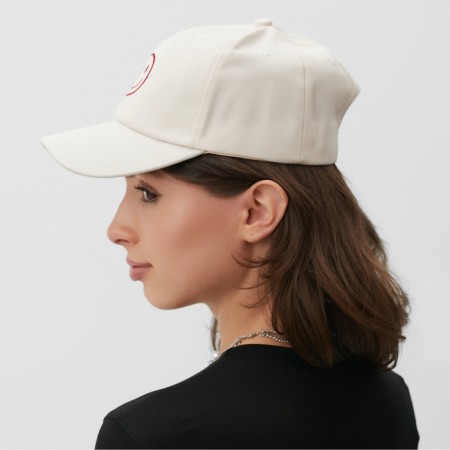 Women's cap minku "smile", beige color, size 56-58 7314556-1