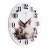 Watch wall, interior "Gray kitten", D-30 cm, silent
