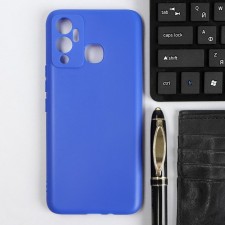Red Line Ultimate Case, for Infinix Hot 12 Play, silicone, blue