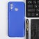 Red Line Ultimate Case, for Infinix Hot 12 Play, silicone, blue