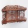 Iconostasis No. 9, nut color, 42x22xx52 cm