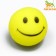 Velvet toy with a squeak "Smile", 4 cm, yellow