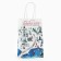 Gift package "Happy New Year", white craft, 12 x 21 x 9 cm, new year