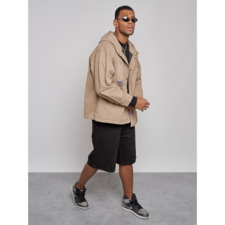 Jeaning jacket men's, size 52, beige color-10
