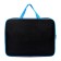 Folder with handles textile A4, 350 x 265 x 45 mm, PMD 2-42 "Office", inner pocket, black/bright blue
