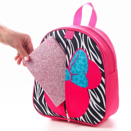 Baby backpack, at lightning, 23x27 cm, Minnie Mouse-7