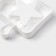 Form for ice cream shares "Star", silicone, 28.5 × 10.5 × 2 cm, 4 cells, white color